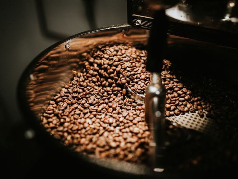 Granos de café de Oaxaca